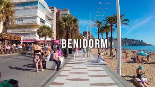 Benidorm Spain 🇪🇸 Walking Tour in 4K  Discover Costa Blanca [upl. by Gussi335]