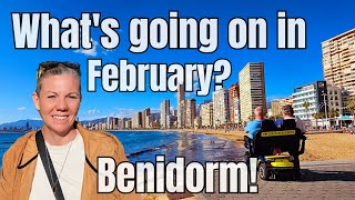 Benidorm  WEATHER amp EVENTS  February [upl. by Ehtylb]