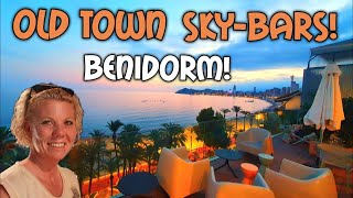 Benidorm  3 ROOFTOP BARS  Old Town [upl. by Valerle]