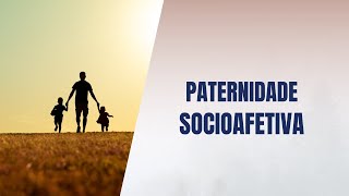 Paternidade socioafetiva [upl. by Verine]