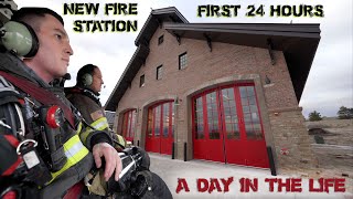 First 24 Hours in a New Fire Station  A Day in the Life [upl. by Nolek]