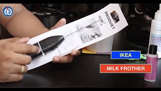 IKEA MILK FROTHER Review amp Battery Installation [upl. by Akire591]