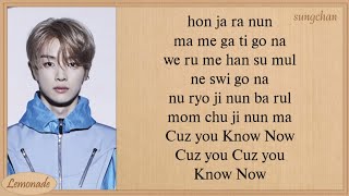 NCT U  Know Now Easy Lyrics [upl. by Novyak]