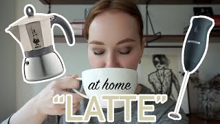 HOW TO MAKE A quotLATTEquot AT HOME moka pot  frother [upl. by Peggir542]