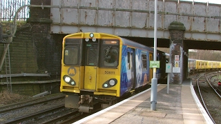 Half an Hour at 216  Birkenhead North Station 1022017  Class 507 508 terminus [upl. by Akyre]