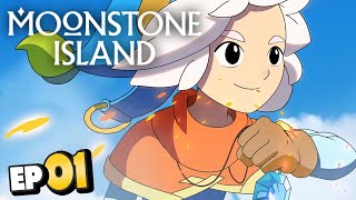 MoonStone Island Part 1 THESE NEW CREATURES ARE CUTE Full Version Gameplay Walkthrough [upl. by Ilac]