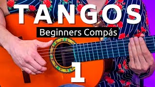 Beginner Tangos Flamenco Guitar Lesson  Part 1 [upl. by Horacio]