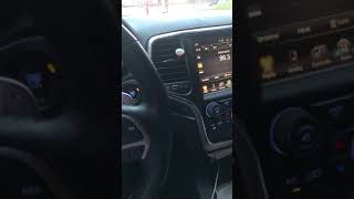 2015 Jeep Grand Cherokee sub install factory radio [upl. by Aitekram]